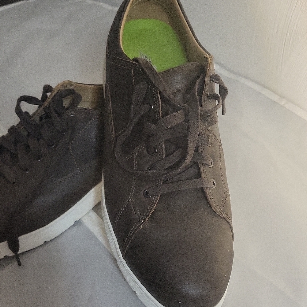 Red Wing Shoes Dark Brown Leather Sneakers